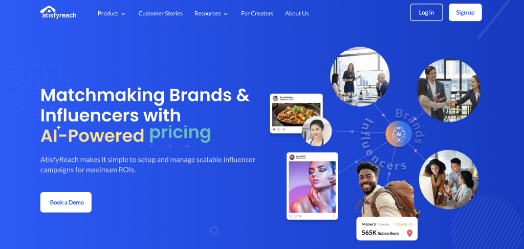 AtisfyReach Atisfyre Atisfy AI-Powered Influencer Marketing Platform Singapore 2026